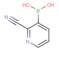 874290-88-7 2-CYANOPYRIDIN-3-YLBORONIC ACID chemical structure