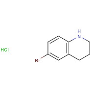 1050161-23-3 6-BROMO-1,2,3,4-TETRAHYDROQUINOLINE HYDROCHLORIDE chemical structure