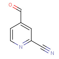 131747-70-1 2-CYANOPYRIDINE-4-CARBOXALDEHYDE chemical structure