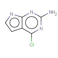 84955-31-7 2-Amino-4-chloropyrrolo[2,3-d]pyrimidine chemical structure
