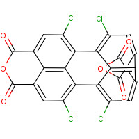 156028-26-1 1,6,7,12-Tetrachloroperylene tetracarboxylic acid dianhydride chemical structure