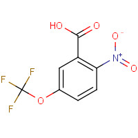 189359-65-7 2-NITRO-5-(TRIFLUOROMETHOXY)BENZOIC ACID chemical structure