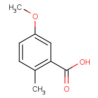 3168-59-0 5-METHOXY-2-METHYL-BENZOIC ACID chemical structure
