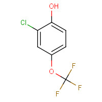 70783-75-4 2-CHLORO-4-TRIFLUOROMETHOXYPHENOL chemical structure