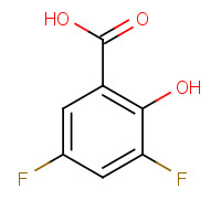 84376-20-5 3,5-DIFLUORO-2-HYDROXY-BENZOIC ACID chemical structure