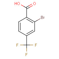 328-89-2 2-bromo-4-(trifluoromethyl)benzoic acid chemical structure