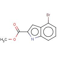 167479-13-2 4-Bromoindole-2-carboxylic acid methyl ester chemical structure
