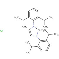 250285-32-6 1,3-BIS(2,6-DIISOPROPYLPHENYL)IMIDAZOLIUM CHLORIDE chemical structure
