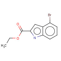 103858-52-2 4-Bromoindole-2-carboxylic acid ethyl ester chemical structure