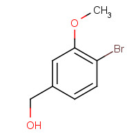 17100-64-0 2-BROMO-5-HYDROXYMETHYL-ANISOLE chemical structure