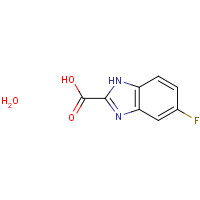 876710-76-8 5-Fluorobenzimidazole-2-carboxylic acid monohydrate chemical structure