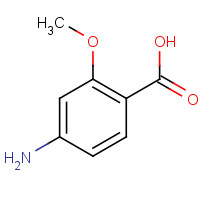 2486-80-8 4-AMINO-2-METHOXYBENZOIC ACID chemical structure