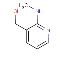32399-12-5 2-(Methylamino)pyridine-3-methanol chemical structure