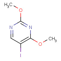 52522-99-3 5-Iodo-2,4-dimethoxypyrimidine chemical structure