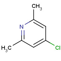 3512-75-2 4-Chloro-2,6-dimethylpyridine chemical structure