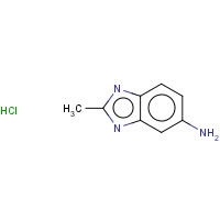 1571-93-3 2-Methyl-1H-benzoimidazol-5-ylamine hydrochloride chemical structure
