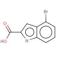 16732-64-2 4-Bromo-2-indolecarboxylic acid chemical structure