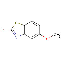 214337-39-0 Benzothiazole,2-bromo-5-methoxy-(9CI) chemical structure