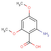 21577-57-1 2-AMINO-4,6-DIMETHOXY-BENZOIC ACID chemical structure