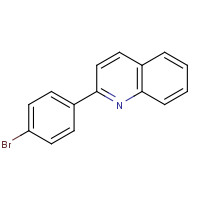 24641-31-4 2-(4-BROMOPHENYL)QUINOLINE chemical structure