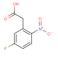 29640-98-0 (5-FLUORO-2-NITRO-PHENYL)-ACETIC ACID chemical structure