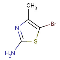 3034-57-9 2-Amino-5-bromo-4-methylthiazole chemical structure