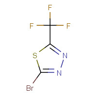 37461-61-3 2-bromo-5-(trifluoromethyl)-1,3,4-thiadiazole chemical structure