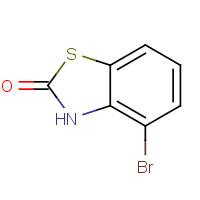 73443-85-3 4-BROMO-2(3H)-BENZOTHIAZOLONE chemical structure