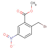 90725-68-1 Methyl 2-bromomethyl-5-nitrobenzoate chemical structure