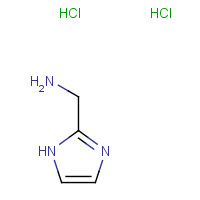 22600-77-7 1H-IMIDAZOL-2-YLMETHYLAMINE DIHYDROCHLORIDE chemical structure