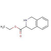 15912-55-7 1,2,3,4-TETRAHYDRO-ISOQUINOLINE-3-CARBOXYLIC ACID ETHYL ESTER chemical structure
