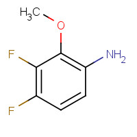 114076-35-6 3,4-Difluoro-2-methoxyaniline chemical structure