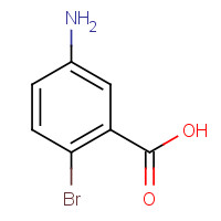 2840-02-0 5-AMINO-2-BROMOBENZOIC ACID chemical structure
