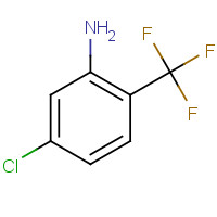 445-14-7 2-AMINO-4-CHLOROBENZOTRIFLUORIDE chemical structure