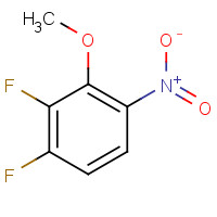 66684-60-4 2,3-DIFLUORO-6-NITROANISOLE chemical structure