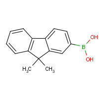 333432-28-3 9,9-Dimethyl-9H-fluoren-2-yl-boronic acid chemical structure