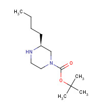 928025-60-9 (S)-1-BOC-3-BUTYLPIPERAZINE chemical structure