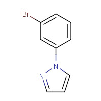 294877-33-1 1-(3-BROMOPHENYL)-1H-PYRAZOLE chemical structure
