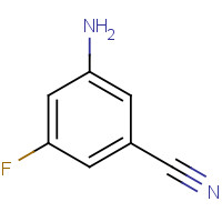 210992-28-2 5-Amino-3-fluorobenzonitrile chemical structure