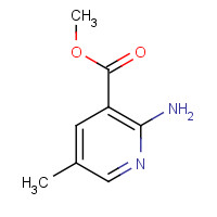 111108-40-8 METHYL 2-AMINO-5-METHYL-NICOTINIC ACID chemical structure
