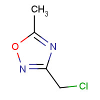 1192-80-9 3-(CHLOROMETHYL)-5-METHYL-1,2,4-OXADIAZOLE chemical structure