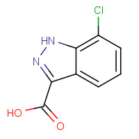 129295-32-5 7-CHLORO-1H-INDAZOLE-3-CARBOXYLIC ACID chemical structure