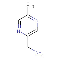 132664-85-8 2-(AMINOMETHYL)-5-METHYLPYRAZINE chemical structure