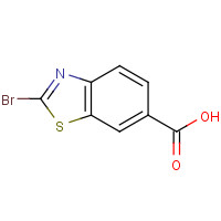 22514-58-5 2-BROMO-6-BENZOTHIAZOLECARBOXYLIC ACID chemical structure