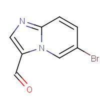 30384-96-4 6-BROMOIMIDAZO[1,2-A]PYRIDINE-3-CARBALDEHYDE chemical structure