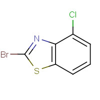 3622-40-0 2-BROMO-4-CHLOROBENZOTHIAZOLE chemical structure