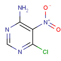 4316-94-3 6-CHLORO-5-NITROPYRIMIDIN-4-AMINE chemical structure
