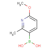 459856-12-3 2-METHYL-6-METHOXYPYRIDINE-3-BORONIC ACID chemical structure