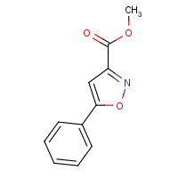 51677-09-9 5-PHENYL-ISOXAZOLE-3-CARBOXYLIC ACID METHYL ESTER chemical structure