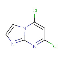 57473-32-2 5,7-DICHLORO-IMIDAZO[1,2-A]PYRIMIDINE chemical structure